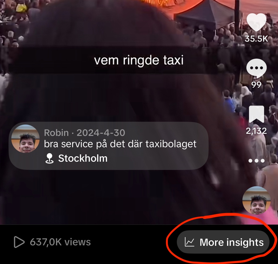 More insights should be visible on all videos after enabling analytics.